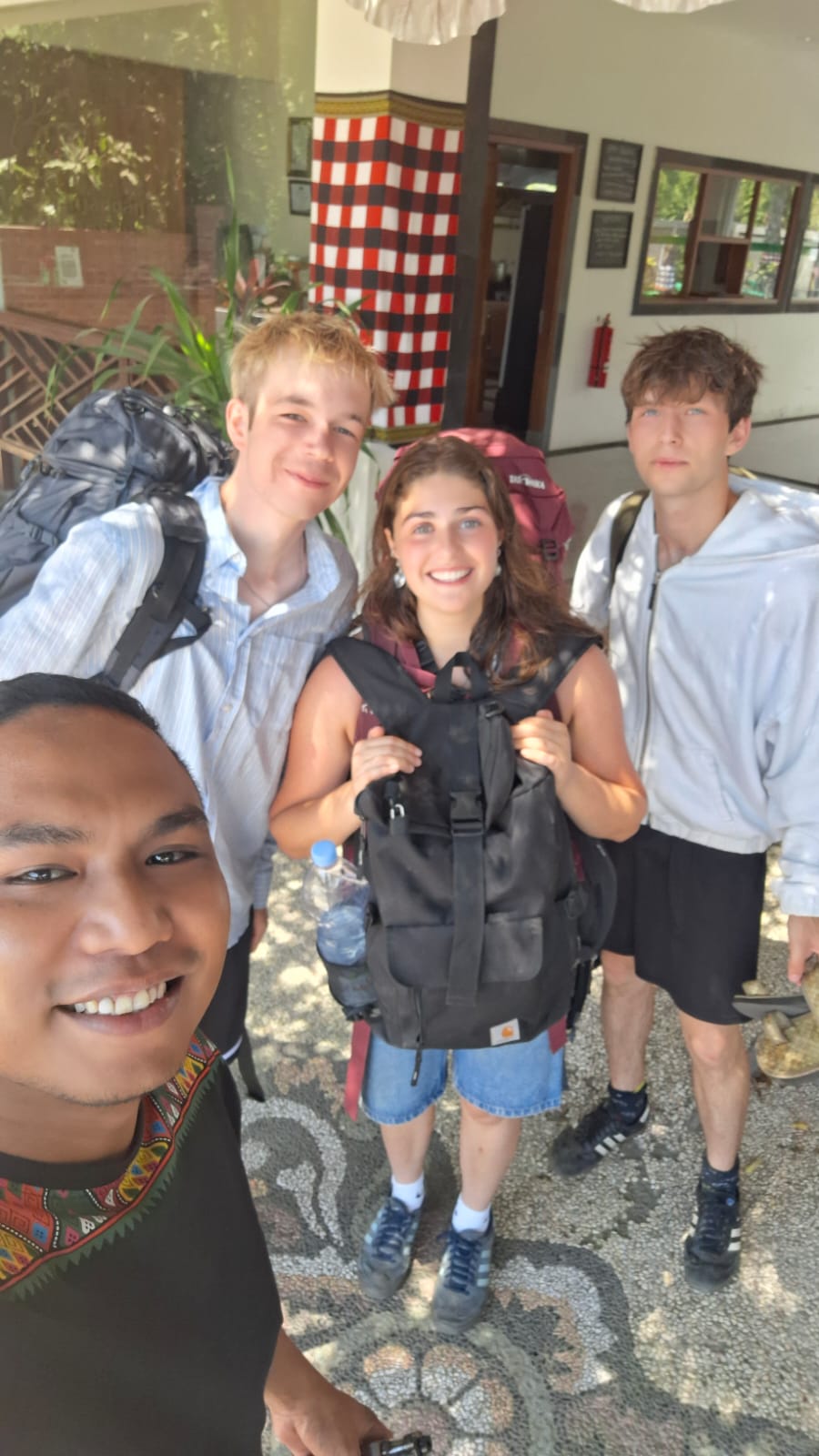 Experience with guests in Bali